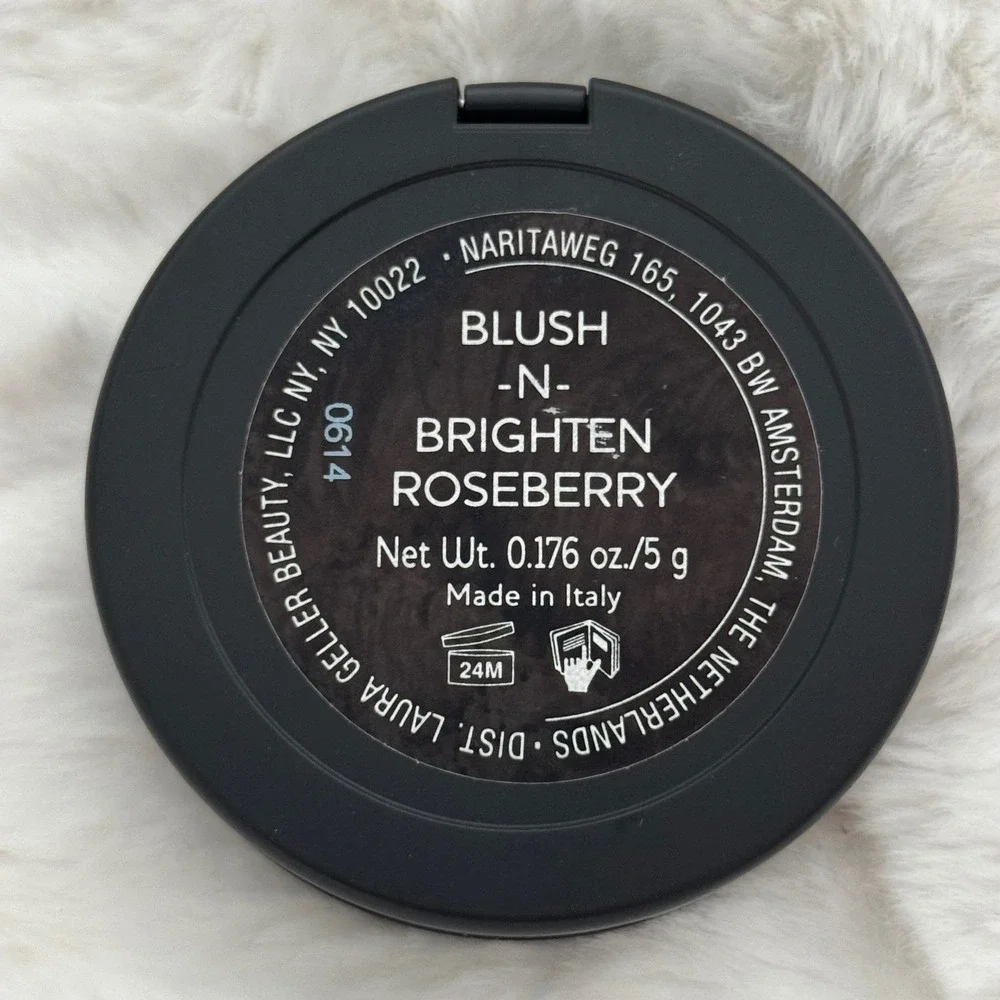 Laura Geller Baked Blush-N-Brighten Marbleized Blush - Roseberry - 0.176oz‎ / 5g